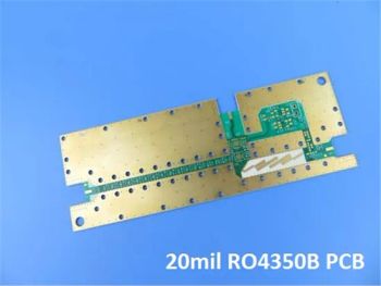 Rogers 20mil 0.508mm RO4350b High Frequency Double Sided RF PCB for Splitter - Shenzhen Bicheng Electronic Technology Co., Ltd - China