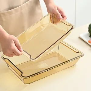 Kewpie Cat Honey Crystal Glass Cooking Tray Glass Plates Baking Tray Pan - Tianjin Jiaming Technology Co., Ltd. - China