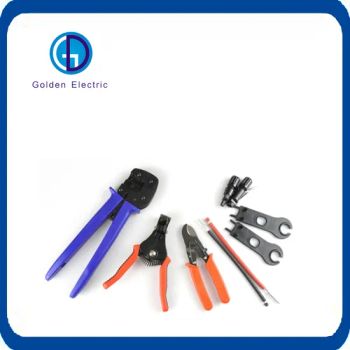 Solar Crimping Tools Mc3/Mc 4 for Solar Panel PV Cables/ Solar Press Plier - Guangzhou Golden Electric Co., Ltd - China