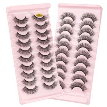 Wholesale False Lashes Handmade Vegan 3D 5D Silk Lashes Faux Mink Eyelashes - Shenzhen MyColor Cosmetics Co., Ltd. - China