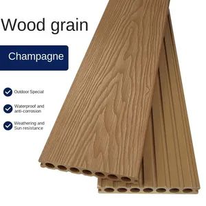 Outdoor WPC Decking Floor Engineered Flooring Waterproof Anti-Slip Swimming Pool Flooring Wood Plastic Composite Deck Boards - Linyi Dongyuan International Trade Co., Ltd. - China