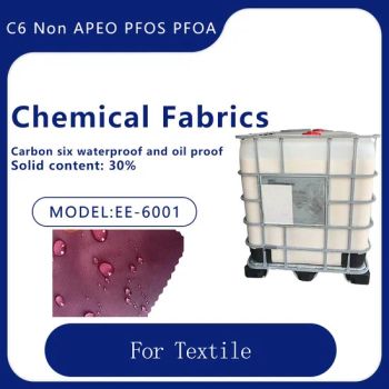 Chemical Auxiliaries for Water Treatment C6 Textile Waterproof Agent Ee-6001 - Leman (Suzhou) Polymer Technology Co., Ltd. - China