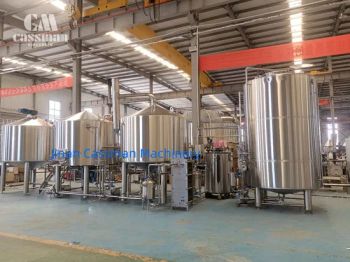 500L Stainless Steel Brewery Equipment Model NO. 5 Origin Jinan Process Welding Trademark CASSMAN HS Code 8438400000 Voltage - Jinan Cassman Machinery Co., Ltd. - China