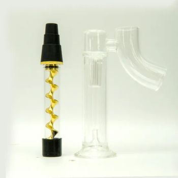 V12 Plus Kit Smoking Twisty Glass Blunt Metal Tip Cigarette Tobacco Pipes with Cleaning Brush - Shenzhen WFW Brand Management Co., Ltd. - China