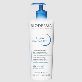 Bioderma Atoderm Ultra Nourishing Moisturizing Cream, Fragrance Free, Strengthens Skin Barrier for Normal to Dry Sensitive Skin, Provides Lasting -  CALIPSO POLSKA SP Z OO  - Poland