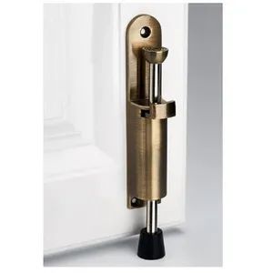 Hot Selling Zinc Alloy Door Stoppers Finish Us10b Trademark ECH Size 147*28mm Control Manual Process Assemble Usage Normal - EC Hardware Co., Ltd. - China