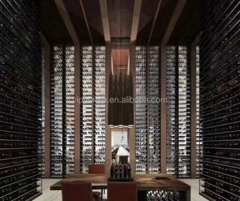 Premium Wall Wine Racks with Customizable Glass or Metal Options - Guangdong Wine Decoration Warehouse Cellar Engineering Co., Ltd. - China