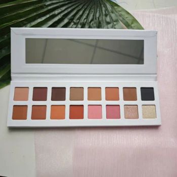 Private Label Cosmetics White Matte Eyeshadow Colors Waterproof Pigmented DIY Eye Shadow Palette - Honglida Technology Company Limited - China