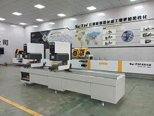 High Work Speed PVC Welding Machine UPVC Window Door Three Head Seamless Welding Machine for UPVC Window Door Making Machine - Shandong Seth Machinery Co., Ltd. - China