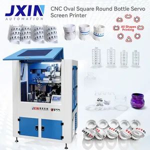 Affordable Full Auto High-Speed Screen Printer for Knobs and Plastic PP Hair Serum Bottles Jarbottles - Liuzhou Jiexin Machinery Co., Ltd. - China