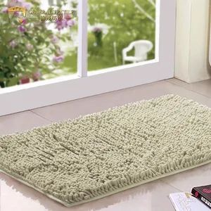 Microfiber Shaggy Non Slip Chenille Bath Rugs Bathroom Rug (JRL052) - Shanghai General Textile Co., Ltd. - China