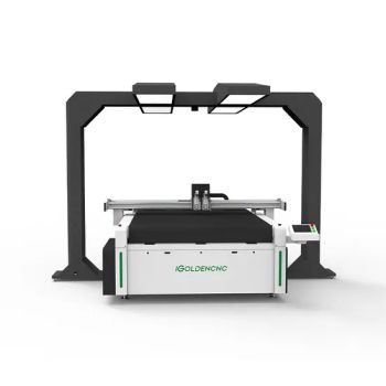 CNC Kraftpaper Prepreg Printed Carpet PU Coated Cloth Car Seat Cover Fletbed Cutter Paper Creasing Machine - SHANDONG IGOLDEN CNC TECHNOLOGY CO., LTD. - China