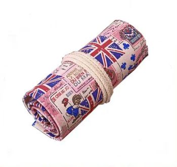 Distributor Canvas Pencil Case School Pen Holders Stationery Pencil Bag - China Blooming Manufacture Ltd. - China