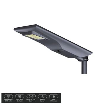 Solar-Powered LED Street Light with Motion Sensor Technology Power 30W-50W Trademark ECO IP Rating IP66 Origin Shenzhen Model NO. - Shenzhen Lecheng(Ecosolar) Co., Ltd. - China