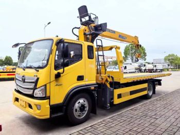 Foton, HOWO, Dongfent 190HP 6X4 4X2 Factory Directly Sale 15t Road Flat Bed Tilt Tray Tow Truck Light Obstacle Wrecker Truck - Hubei Xingyao Import and Export Co., Ltd - China
