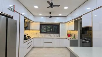 MDF Modular Kitchen Cabinets Interior Work - Adisivam Group - India