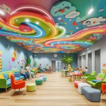 Play School Interior Design Service In Lucknow - Makrana Home Decor - India