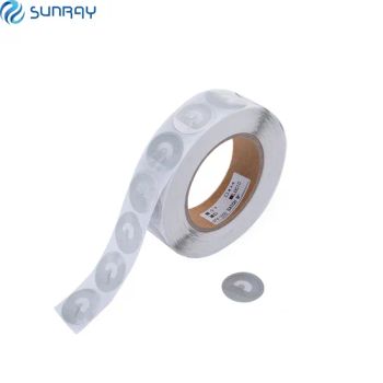 33mm Transparent Round Label Stickers 8.2MHz RF Labels for RF Antennas - Shanghai Sunray Electronics Co., Ltd. - China