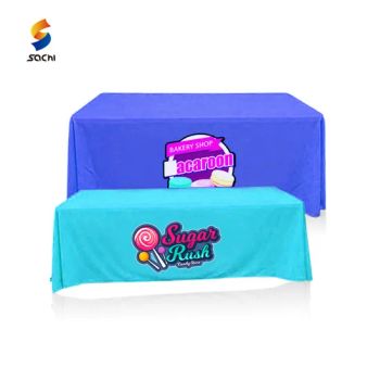 Fancy Wedding Made in China Table Cloth PVC Cheap Custom Satin Plastic Round Tablecloths Round - Hebei Sachi Advertisement Co., Ltd. - China