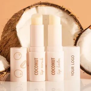 OEM Lip Care Exfoliate Lips Moisturizes Coconut Lip Balm Lip Scrub Set - Rhine International Biotechnology (Guangdong) Co., Ltd. - China