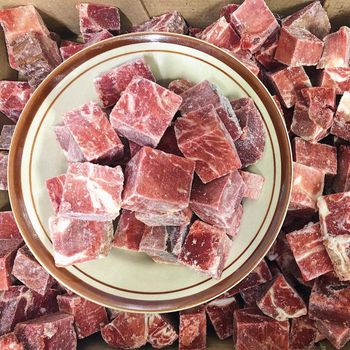 Halal Certified Frozen Beef Cubes for International Trade from Mutlu Et Mustafa Halal Certified Frozen Beef Cubes for International Trade - Mutlu Et Mustafa - France