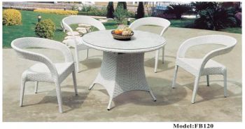 Patio Furniture Restaurant Tables and Chairs with Tempering Glass Table Cover Outdoor Chairs - Hong Kong Spleg Co., Ltd. - China