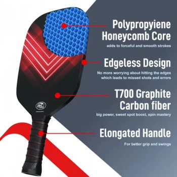 Anxun Factory Direct Carbon Fiber Tennis Racket with Custom Logo Design Wholesale Sports Equipment Tennis Racket Pickleball Paddle - Shenzhen Anxun Technology Co., Ltd. - China