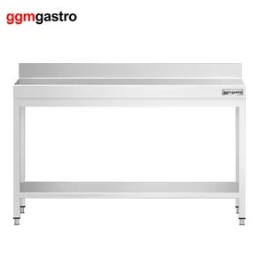 Kitchen Stainless Steel Work Table Catering Equipment Restaurant Working Tables - GGMGASTRO (QINGDAO) INTERNATIONAL CO., LTD. - China