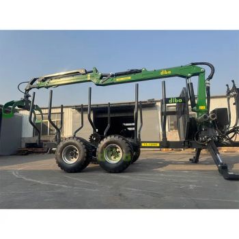 Forestry Machinery Timber Forest Forestry Log Wood Crane with Forest Trailer - Yantai Dibo Machinery Equipment Co., Ltd - China