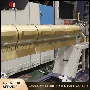 PP Flat Yarn Extrusion Machine Line for Woven Bag Origin China Condition New Mode Horizontal Total Weight 25t Working Power 110kw - Changzhou United Win Pack Co., Ltd. - China