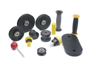 Fitness Equipment Auxiliary Plastic Accessories Pulley / Latch / Pipe Plug Tight Design - Qingdao Inworth Tech Co., Ltd. - China