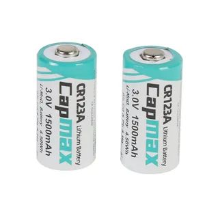 Capmax Cr123A 2/3A Size Li-Mno2 Primary Lithium Battery Cr17335 - NANJING RUIZHI INDUSTRIES LTD - China
