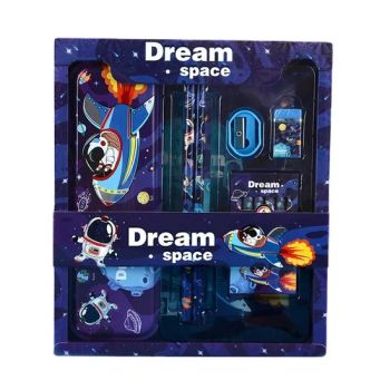 Cartoon Pencil Box Colored Pencils Eraser Sharpener Gift Student Stationery Set - Ningbo Brt Imp. &Exp. Co., Ltd. - China