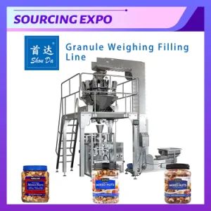 Full Automatic Sachet Snacks Chips Granule Multihead Weighting Potato Chips Packing Machine - JIANGSU SHOUDA PACKING MACHINERY & MATERIAL CO., LTD. - China