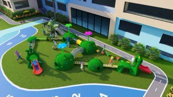 Plastic Toy Jungle Gyms for Kids, Playground Maze, Outdoor Plastic Play Sets for Kids - Wenzhou Beimei Amusement Equipment Co., Ltd. - China