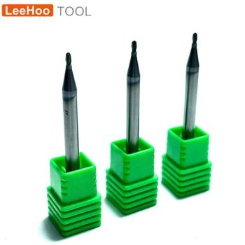 HRC65 2T Spiral Tooth CNC Milling Cutter Steel 2/4/6 Flute 3-40mm 30-200mm Composite Coated 1Y - Changzhou Lihao Tools Co., Ltd. - China