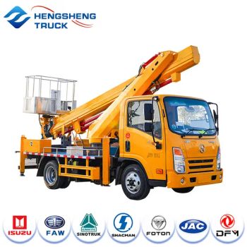 Chinese Factory Electric Scissor Lift Aerial Work Truck High Altitude Operation Trucks - Hubei Hengsheng Special Automobile Co., Ltd - China