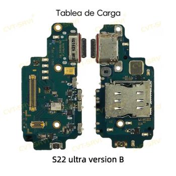 Tablea De Carga Replacement Parts Cost-Effective Charging Port Connector Board for Samsung S22 Ultra S23 Fe Mobile Phone Flex Cables Spare Parts - Guangzhou CVT-SRVI Technology Co., Ltd. - China