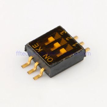China Manufacturer DIP Switches Surface Mount 1.27mm Pitch 3 Position DIP Switch - FF TEK CO., LIMITED - China
