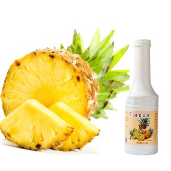 1.1Kg Bubble Tea Ingredients pineapple fruit jam puree For Fruit Tea Bubble Tea Type Juice Jam Ingredients See Packaging - Guangdong Jiaduoli Food Co., Ltd - China