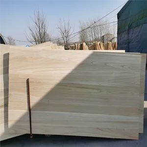 Finished Timber Paulownia Wood Strips Paulownia Edge Glued Board Wholesale - Heze Shengmao Trading Co., Ltd. - China