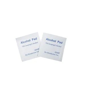 Isopropyl Alcohol Prep Wipes Pads Color White Factory Yes Sample Free OEM Available HS Code 3005901000 Model NO. JLY-AP001 - Shanghai Goldenwell Medical Technology Co., Ltd. - China