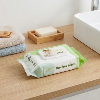 Special Nonwovens Baby Skin Care Wet Tissues Eco-Friendly Extra-Strength Easy Rinsing Multi-Functional Soft Wet Wipes Bamboo Cotton Flushable Baby Towel Tissue - Hangzhou Special Nonwovens Co., Ltd. - China
