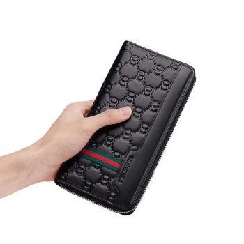 Luxury Designer Wallet Fashionable Leather Long Wallets for Men - Guangzhou Yongmai Trading Co., Ltd. - China
