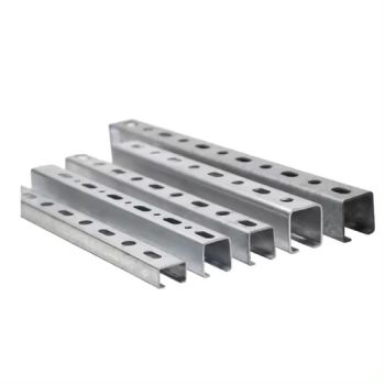 Stainless Steel Channels Steel Channels U Profil Unslotted Unistrut Perfil Canal C 40X20 Acero Strut 41X41 Rail - Jiangsu Jinmingxin Metal Technology Co., Ltd. - China