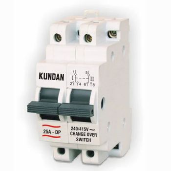2 Way Centre Off Mcb'S Changeover Switch Operation Type Manual Intended Use Domestic And Industrial Power Supply - Fybros Moddular Private Limited - India