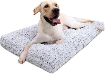Washable Dog Bed Deluxe Plush Dog Crate Beds Size S, M, L Origin China Trademark MU Condition New Folded Folded Style - Market Union Co. Ltd. - China