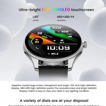 Smartwatch Kalobee Sk42 Emotion Fatigue Detection Smart Watch Fashion ECG Health Wearable Devices Amoled Uric Acid Lipid - Shenzhen Yujia'an Technology Co., Ltd. - China