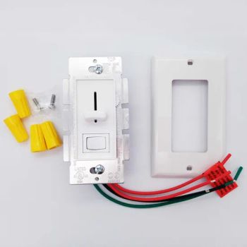 Vertical Slide Control Dimmer for Dimmable LED, Halogen and Incandescent Bulbs with Wallplate - Shen Zhen WIN-KARE Technology Co.,Ltd - China