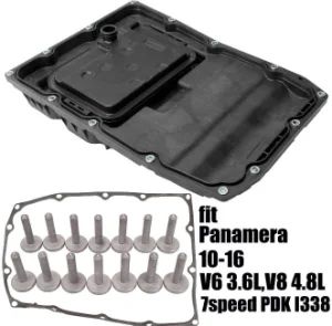 for Porsche Panamera Auto Transmission Oil Sump Pan Origin China Trademark CALWIN Model NO. BD7015 Material Plastic Type Dry Oil - Hangzhou Calwin Auto Technical Ltd. - China